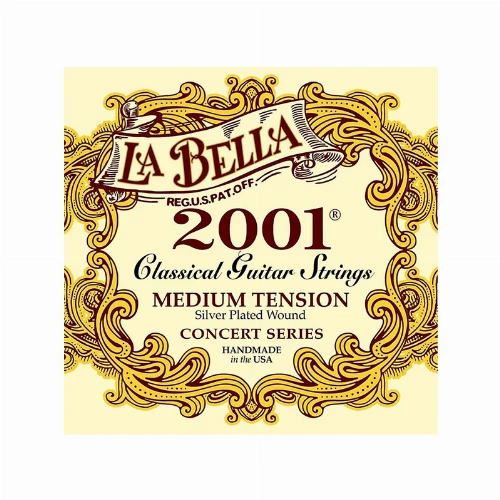قیمت خرید فروش سیم گیتار La Bella 2001 Classic Guitar Medium Tension 